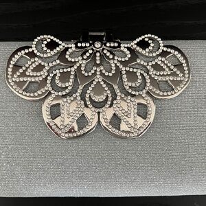 Brand New Peeptoe Evening Bag with sleeper bag